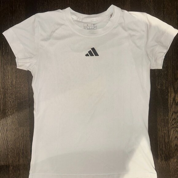 adidas Techfit White Shirt - Picture 1 of 3